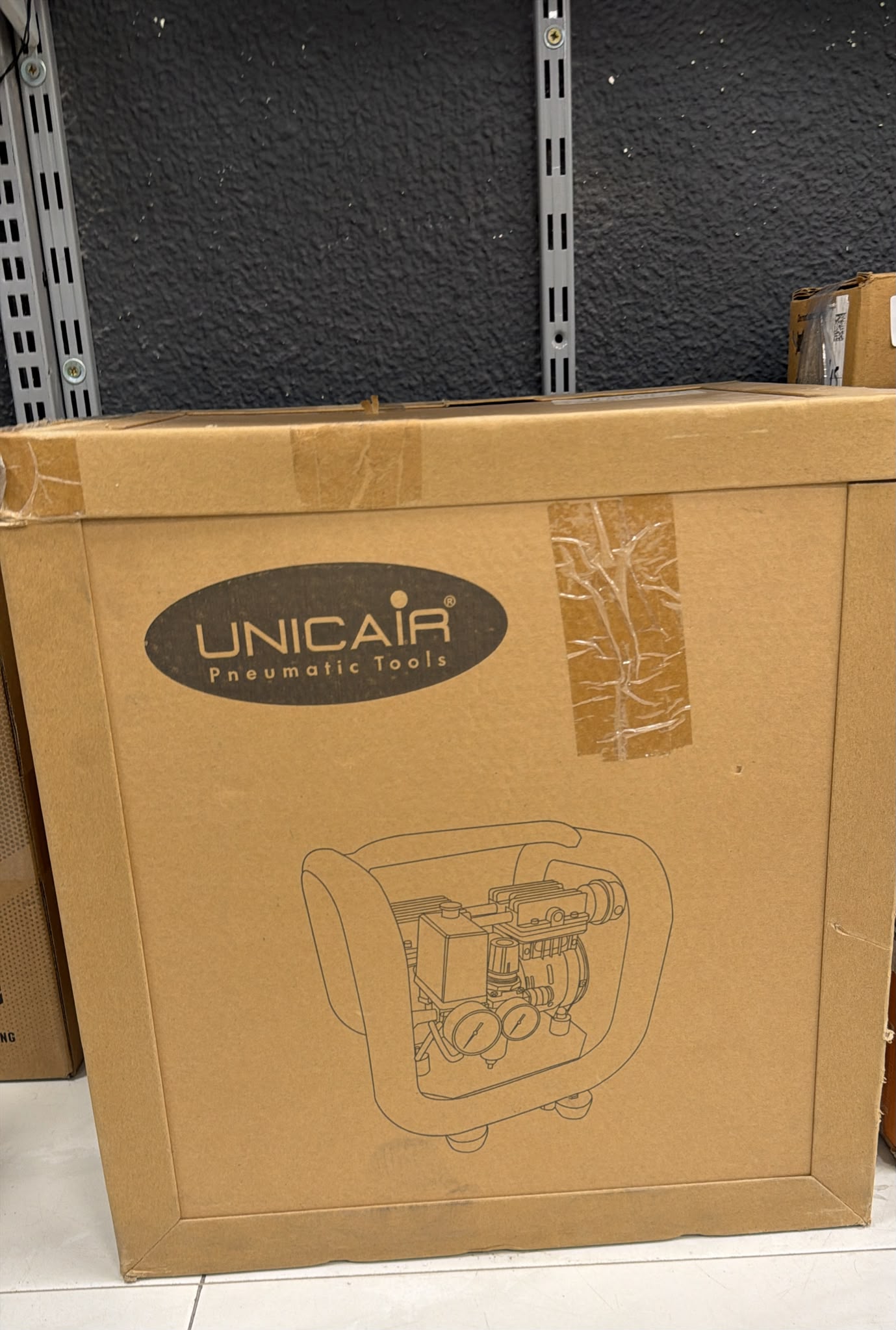 COMPRESOR SILENCIOSO UNICAIR CS1.0 3L - Imagen 2