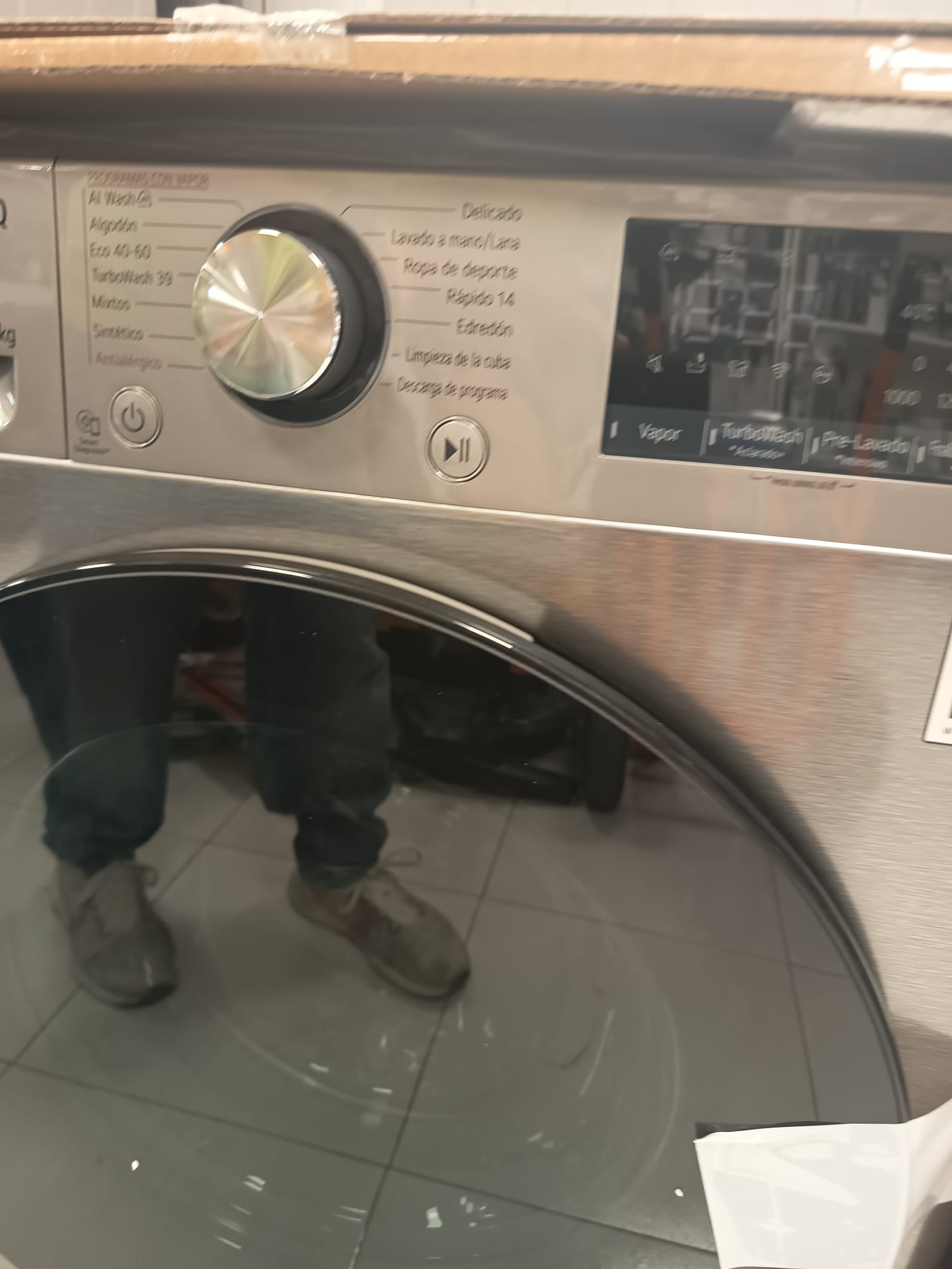 LAVADORA LG 9KG F4WR7009AGS - Imagen 4