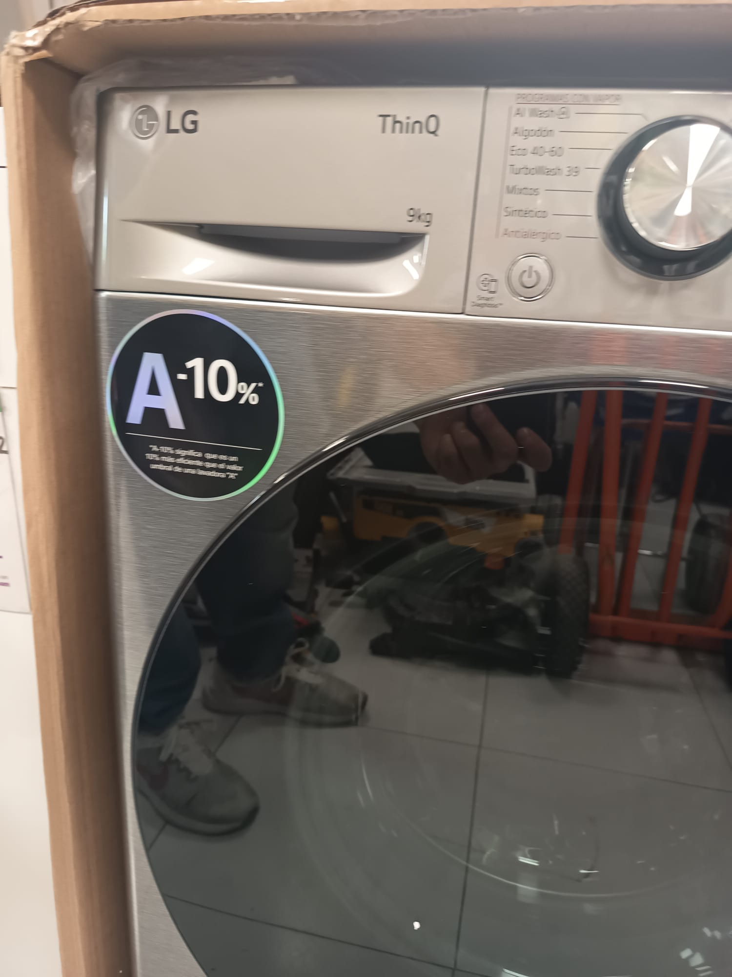 LAVADORA LG 9KG F4WR7009AGS - Imagen 3