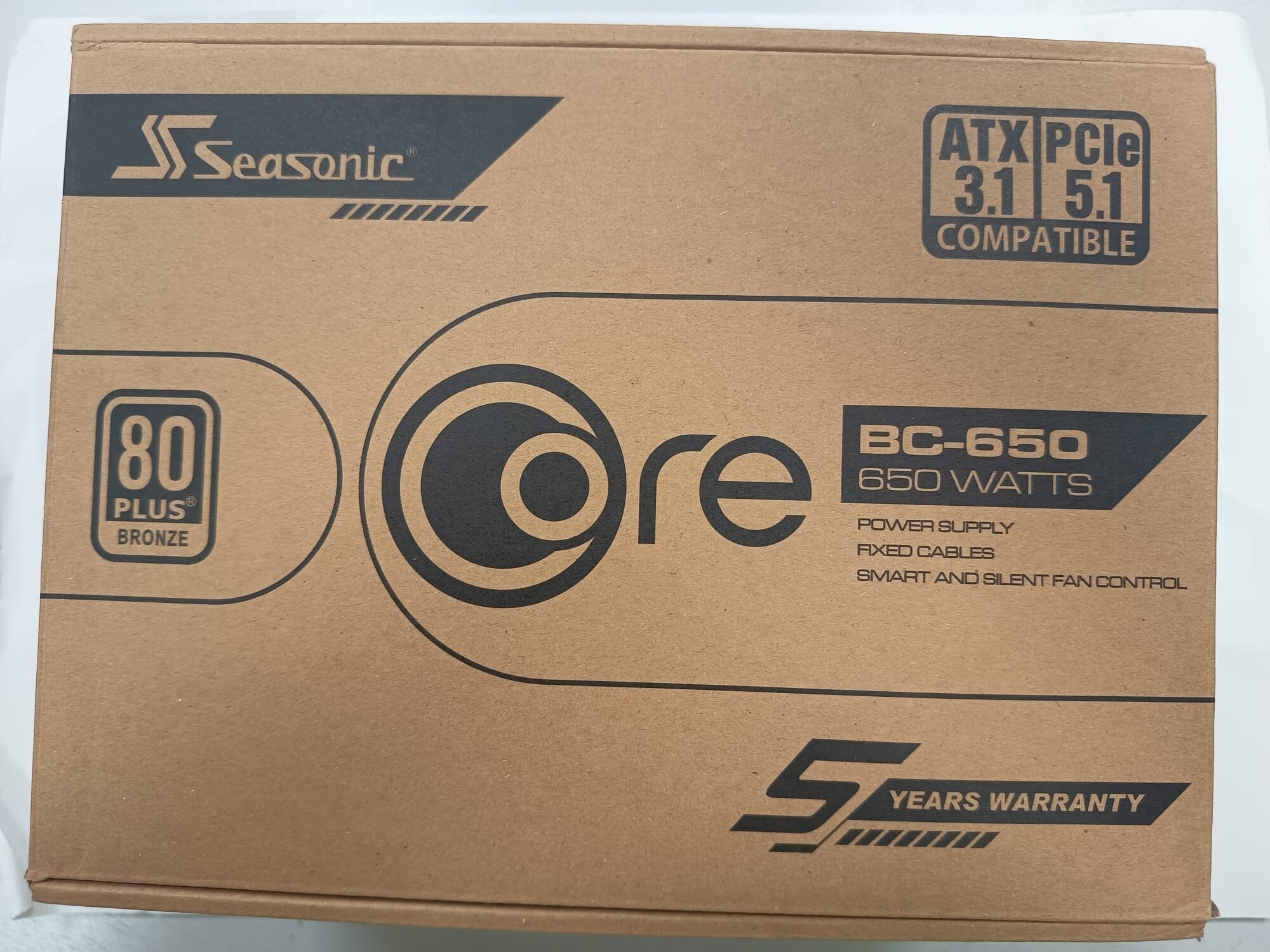 FUENTE DE ALIMENTACION SEASONIC BC-650