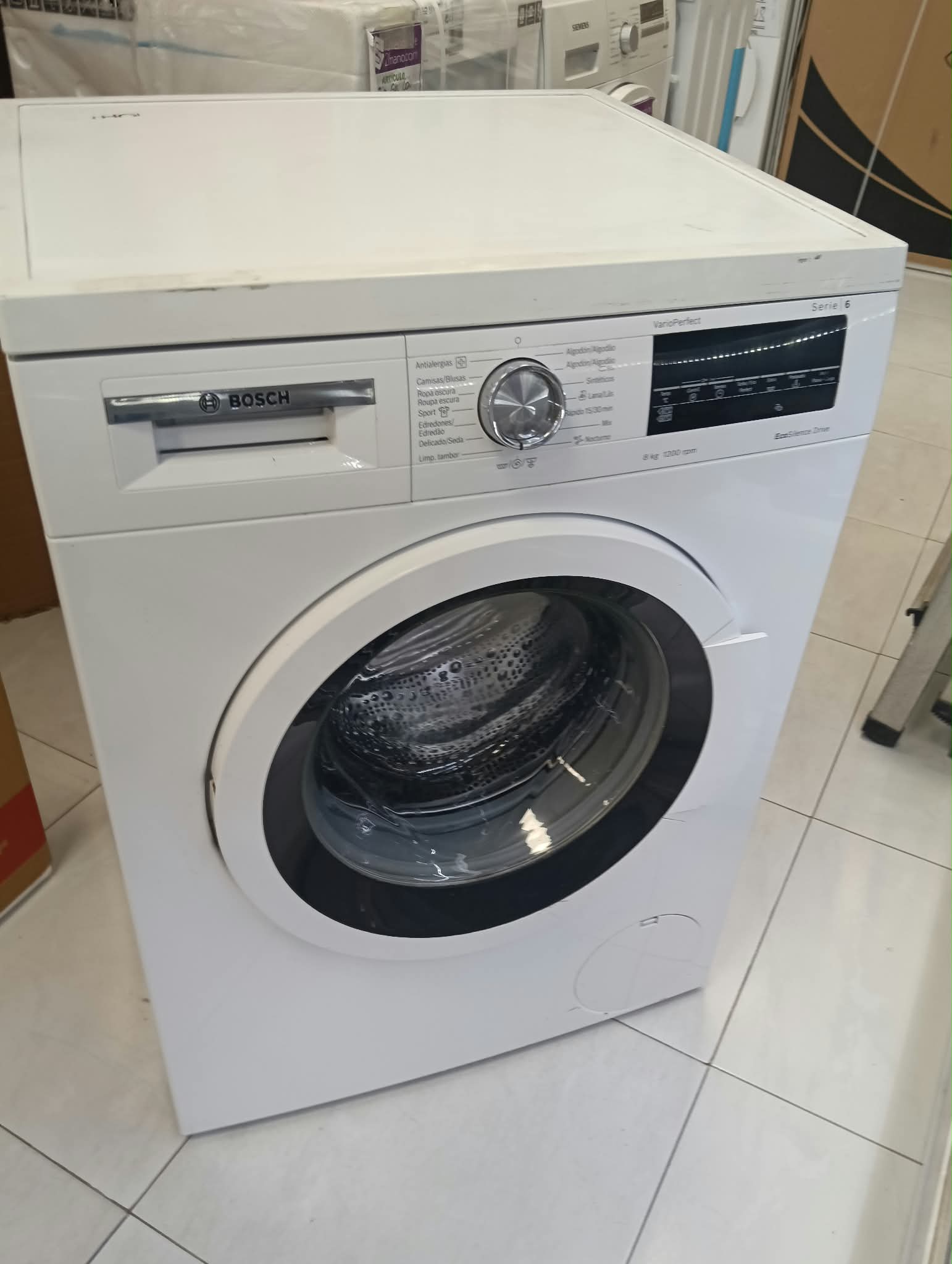 LAVADORA BOSCH SERIE 6 VARIOPERFECT 8KG