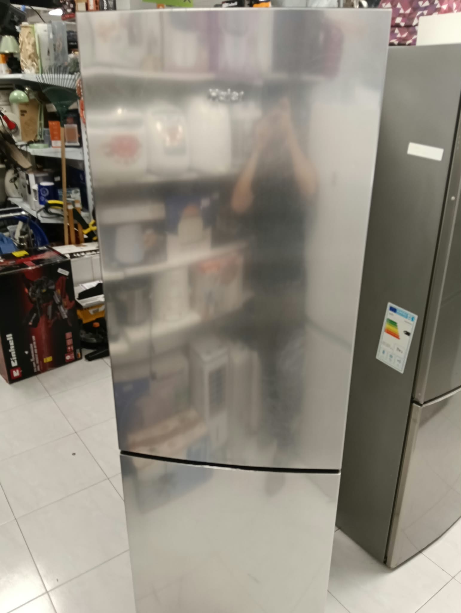 COMBI HAIER INOX 188x60 CFL 633 CF