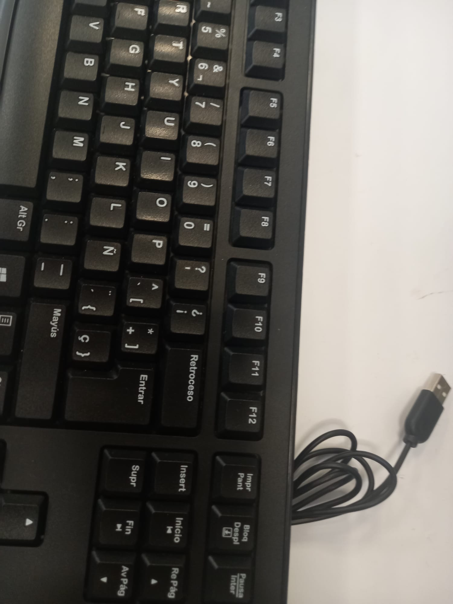 TECLADO USB K120 LOGITECH - Imagen 3