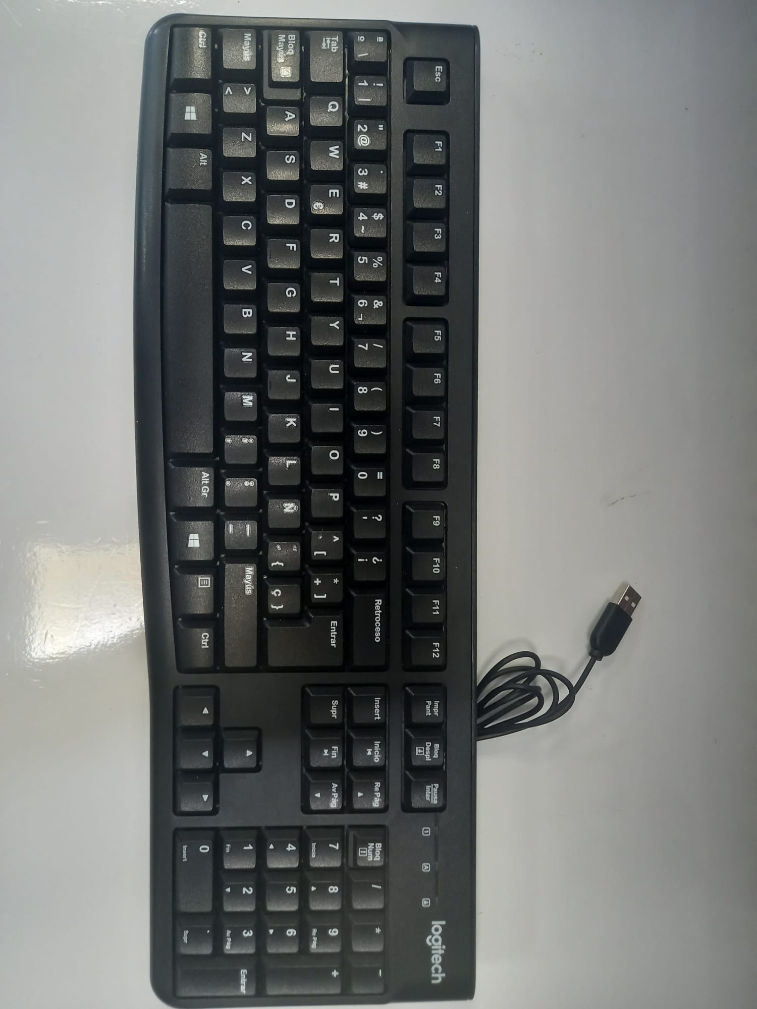 TECLADO USB K120 LOGITECH