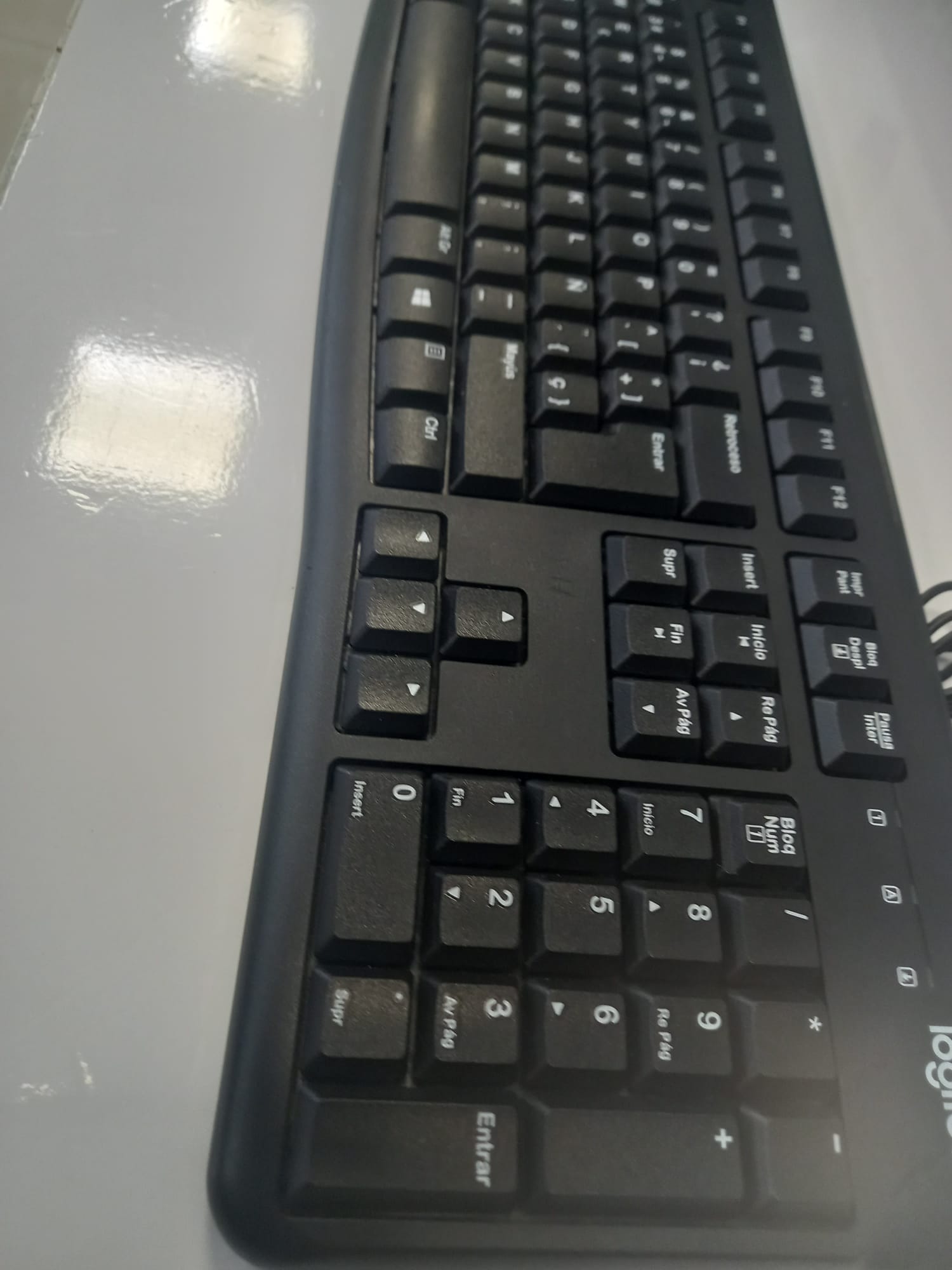 TECLADO USB K120 LOGITECH - Imagen 4