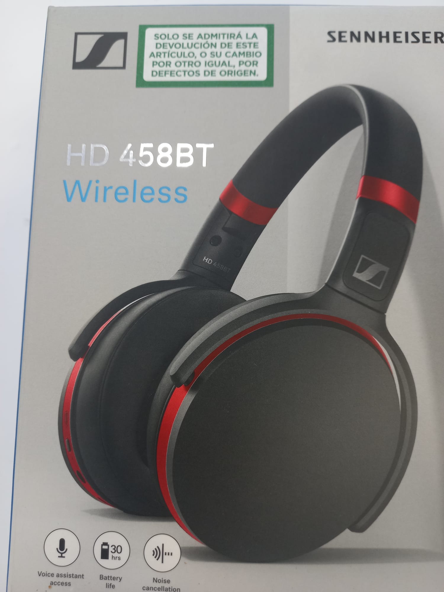 AURICULARES SENNHEISER HD 458BT