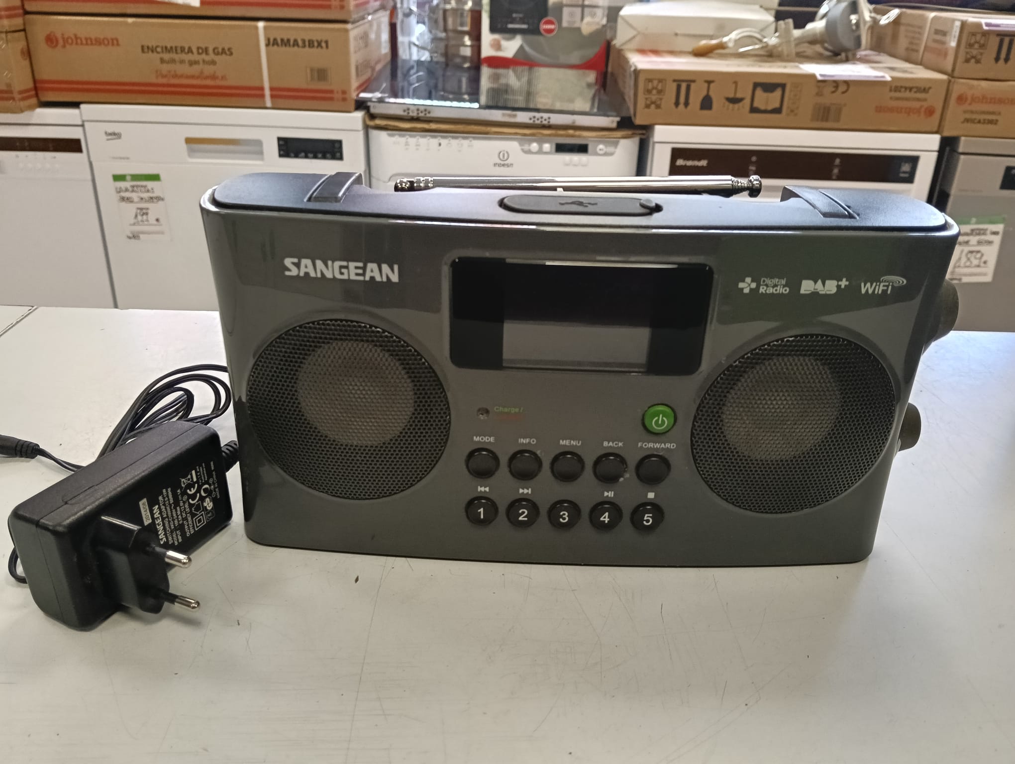 RADIO WIFI SANGEAN WFR-29C DAB+