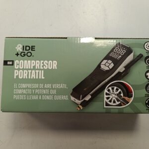 COMPRESOR PORTATIL BICICLETA RIDE + GO