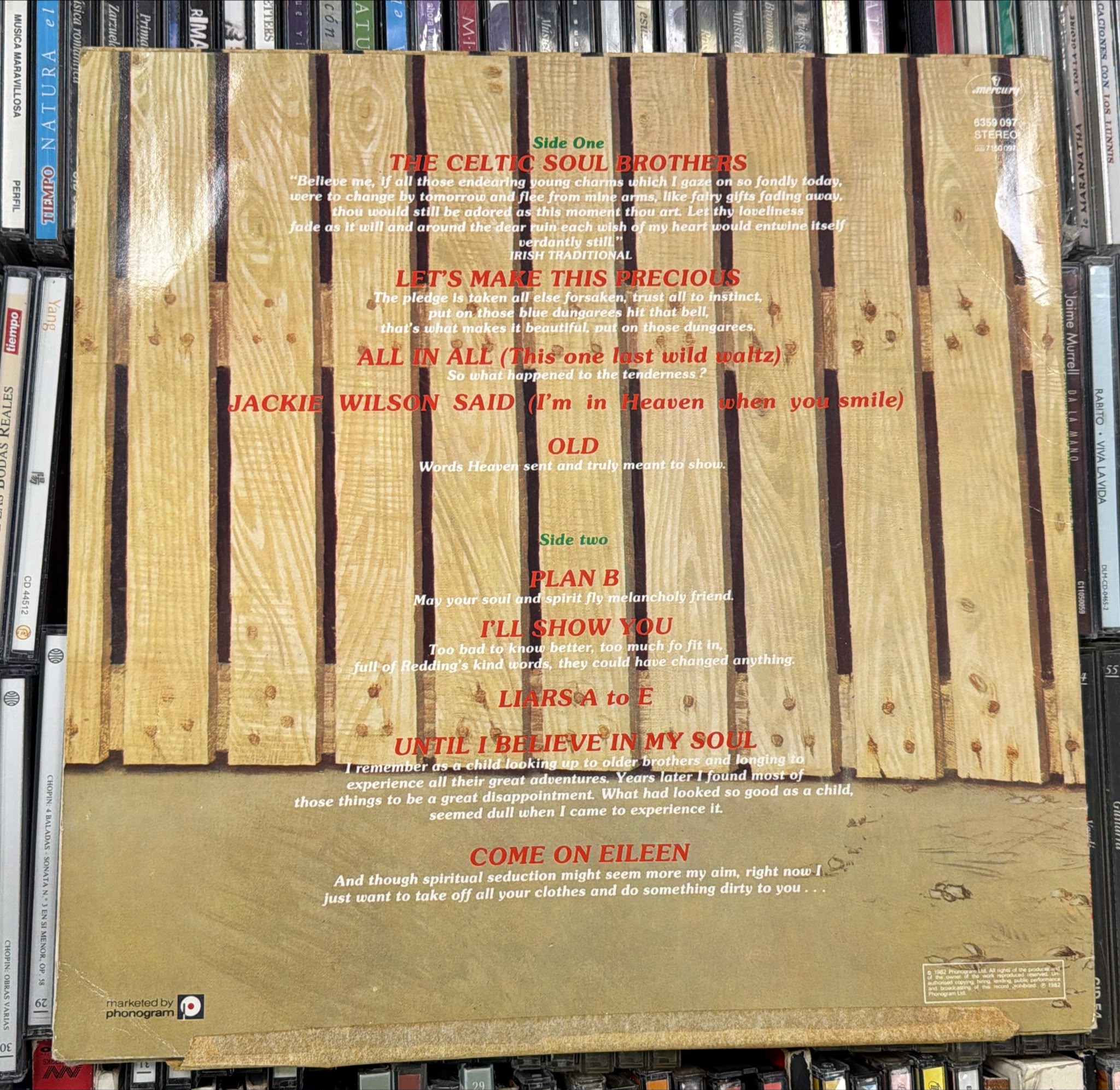 VINILO KEVIN ROWLAND DEXYS MIDNIGHT TOO-RYE-AY - Imagen 4