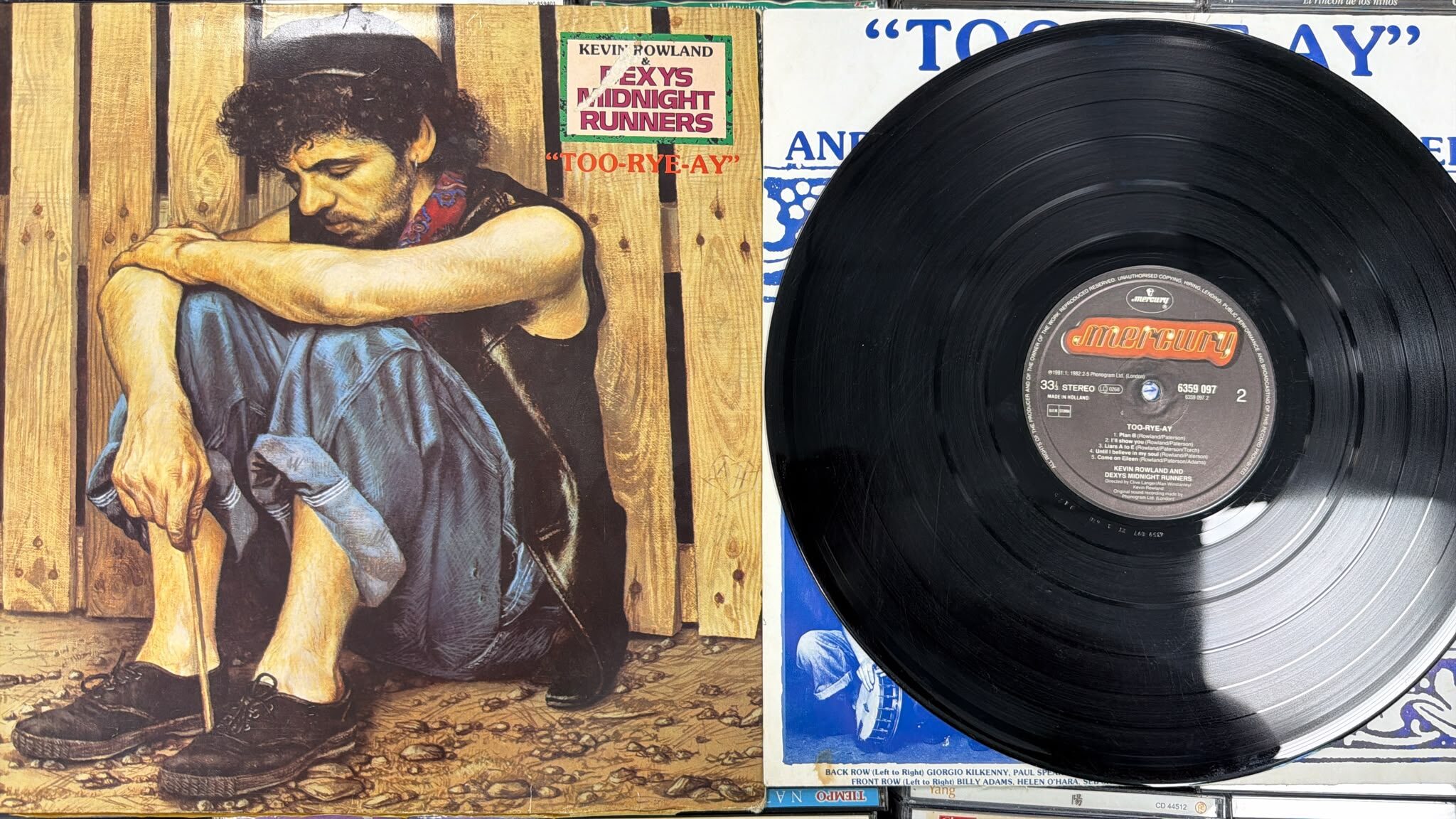 VINILO KEVIN ROWLAND DEXYS MIDNIGHT TOO-RYE-AY - Imagen 3