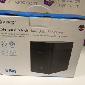 CARCASA 5 PUERTOS DISCO DURO EXTERNO DS500 ORICO