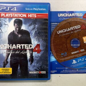 UNCHARTED 4 EL DESENLACE  DEL LADRON  PS4