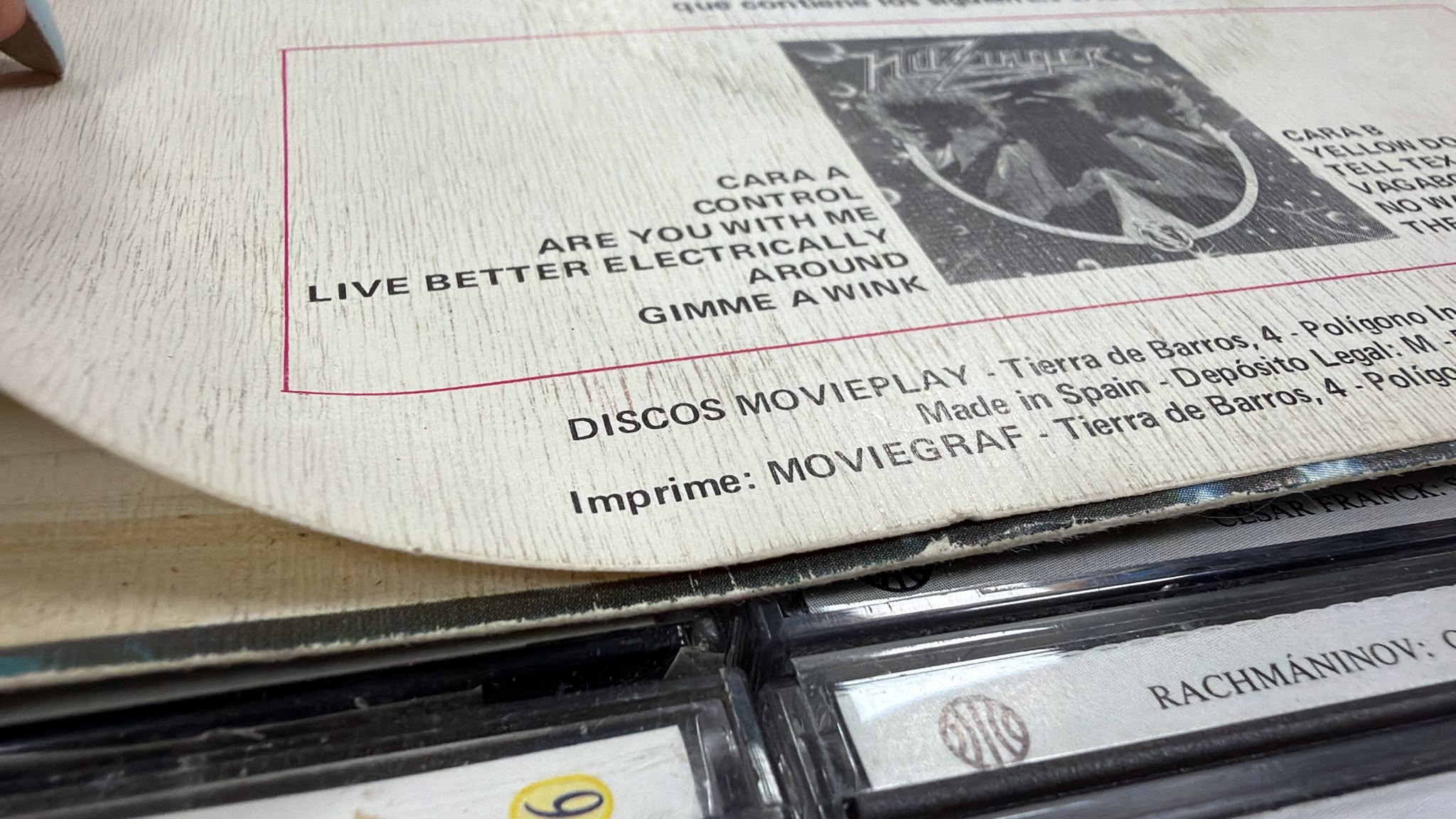 VINILO SINGLE NITZINGER ARE YOU WITH ME - Imagen 4