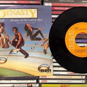 VINILO SINGLE DINASTY DO ME RIGHT/ADVENTURES IN THE LAND