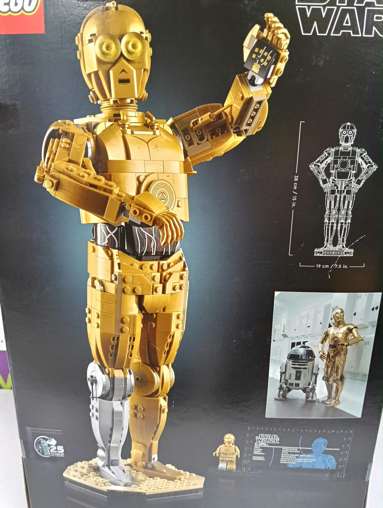 FIGURA LEGO C-3PO 75398 - Imagen 4