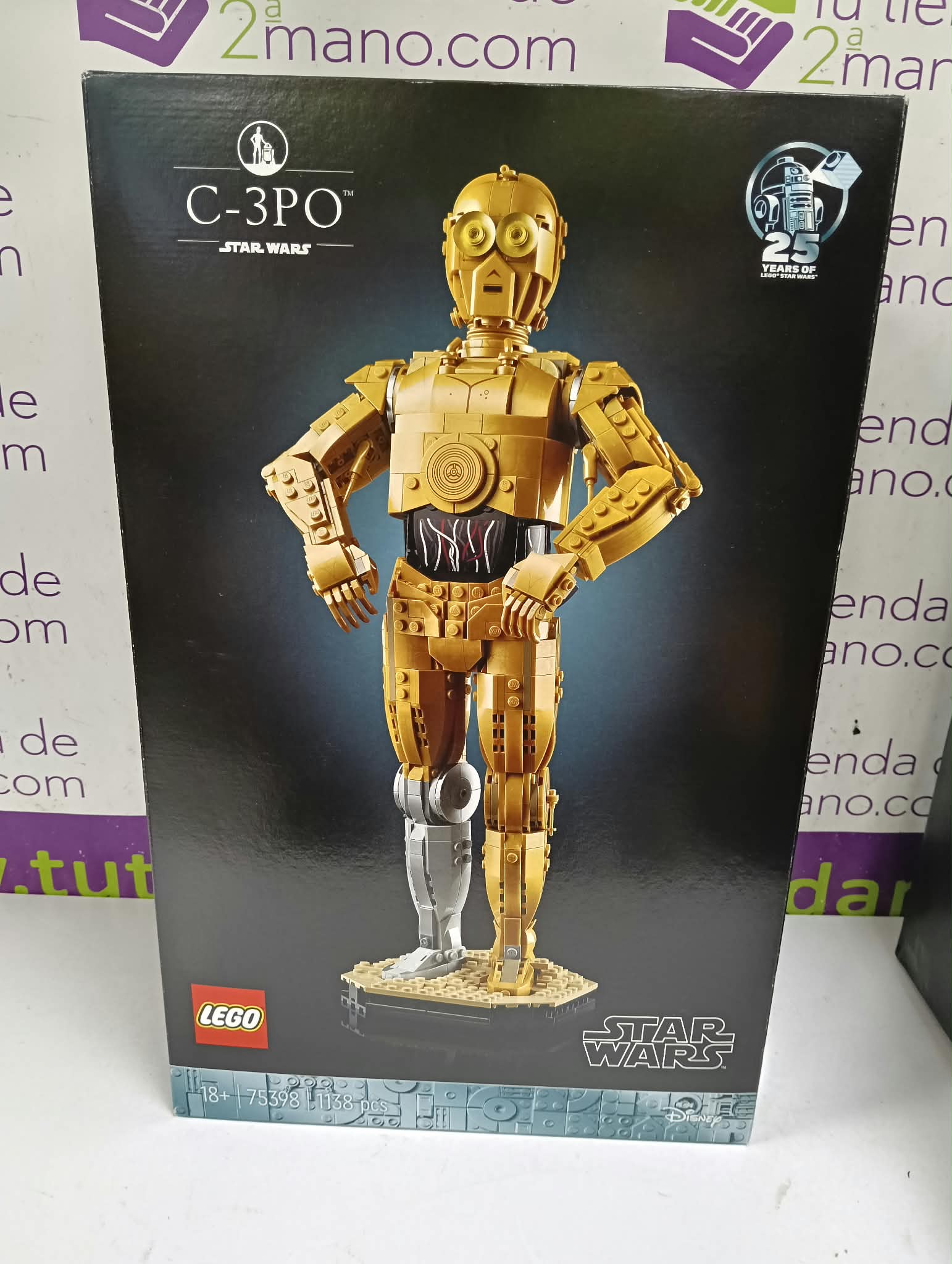 FIGURA LEGO C-3PO 75398