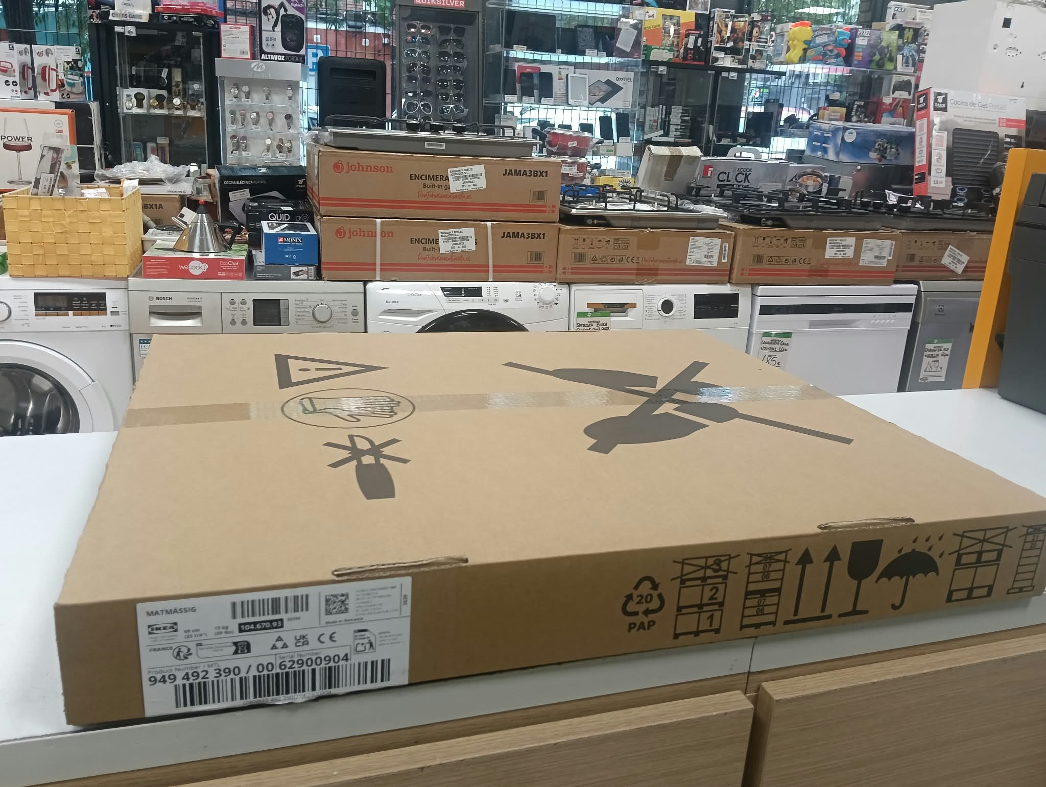 PLACA INDUCCION IKEA MATMASSIG 4 ZONAS - Imagen 4