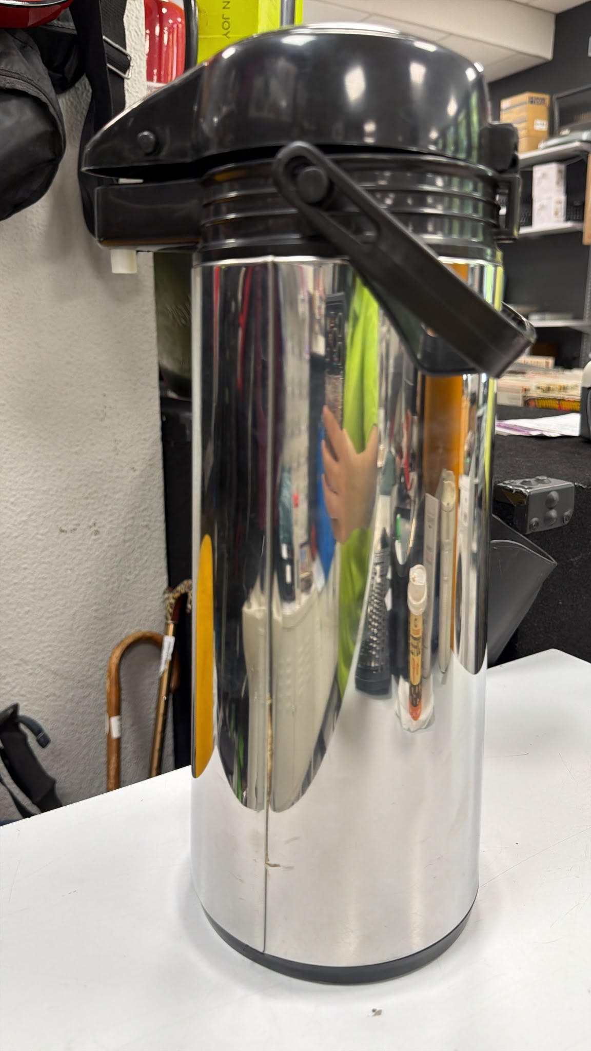 TERMO DISPENSADOR DE CAFE ACERO