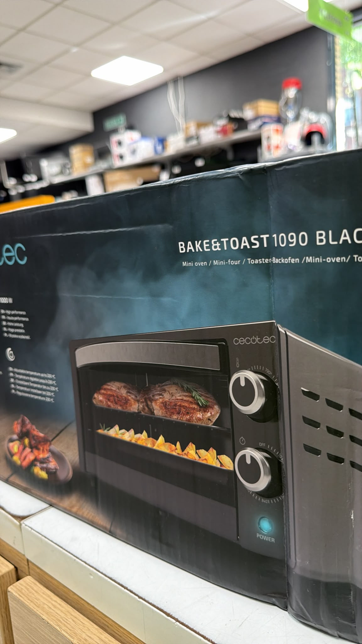 HORNO CECOTEC BAKE TOAST 1090 NEGRO - Imagen 2