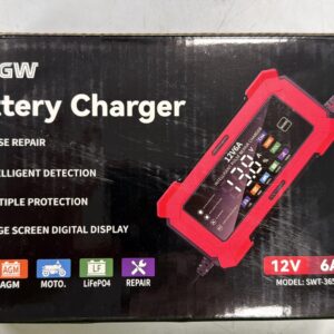CARGADOR  DE BATERIA HUSGW 12V6A
