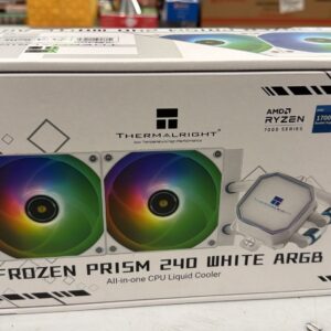 FROZEN PRISM 240 WHITE ARGB INTEL AMD