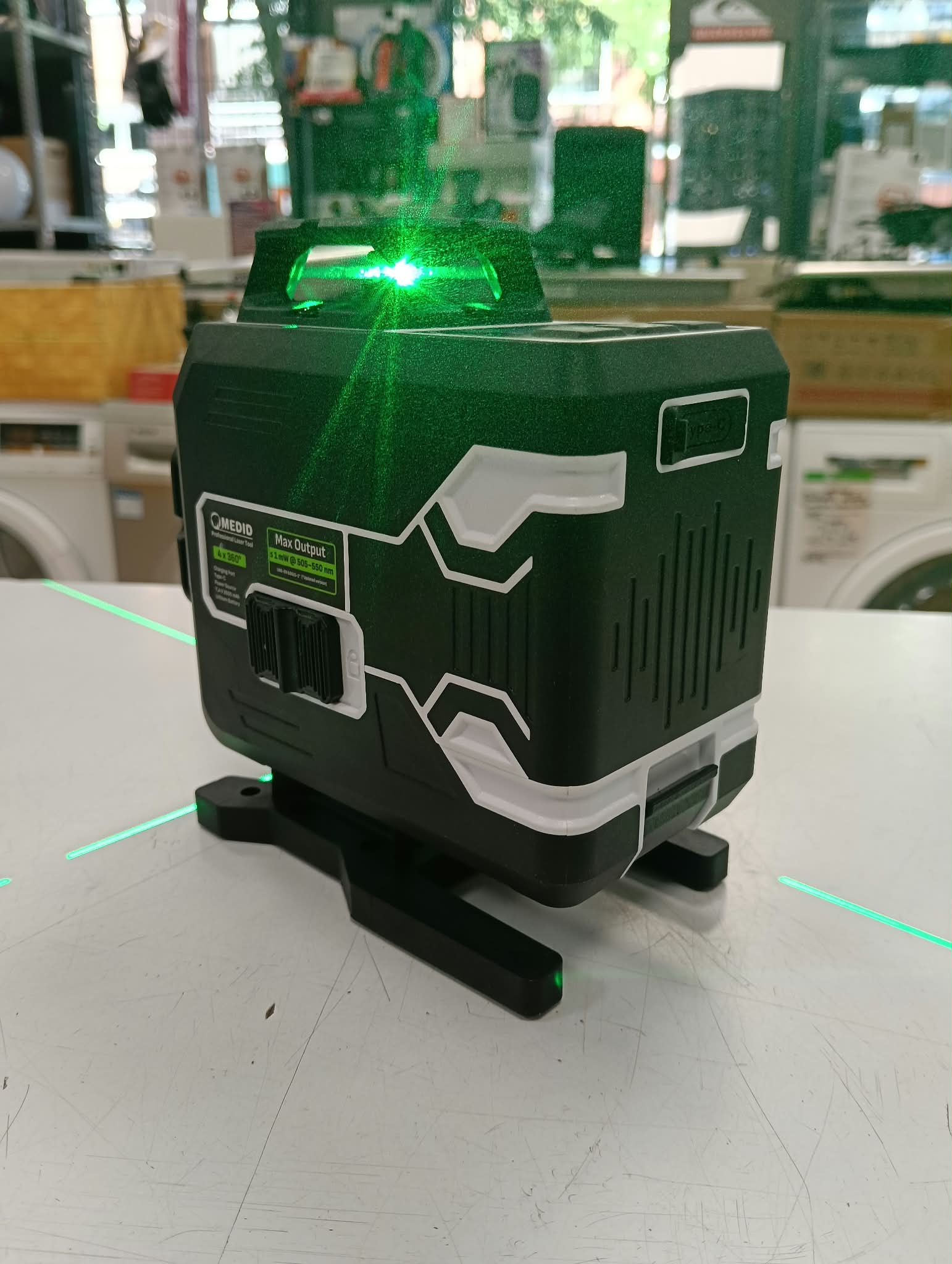 NIVEL LASER MEDID 5669 4D 4X3602