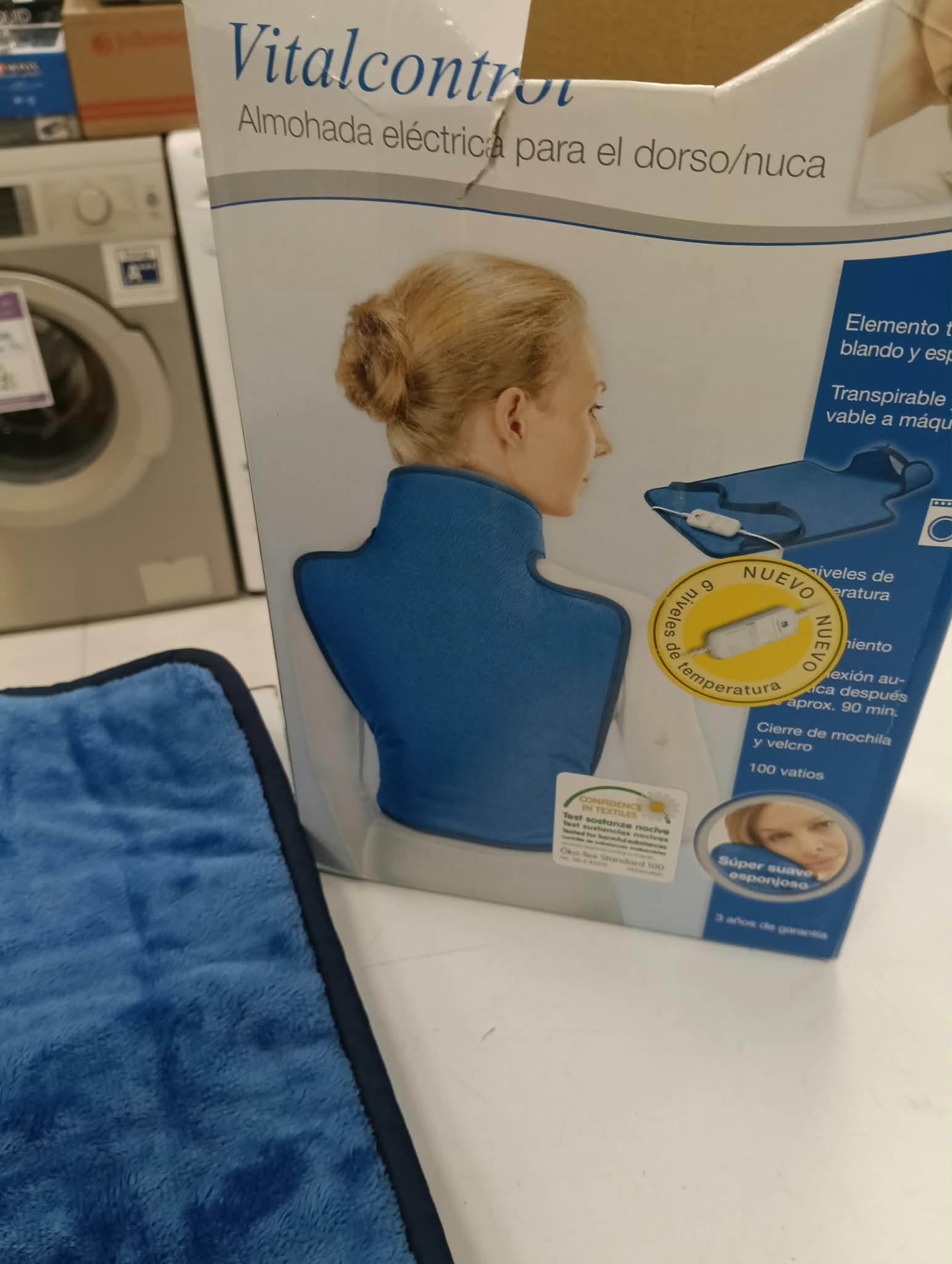 ALMOHADILLA ELECTRICA VITALCONTROL