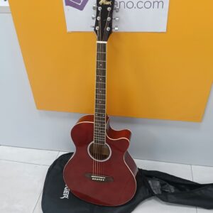 GUITARRA ELECTRO ACUSTICA TIGER ACG-4BL + FUNDA