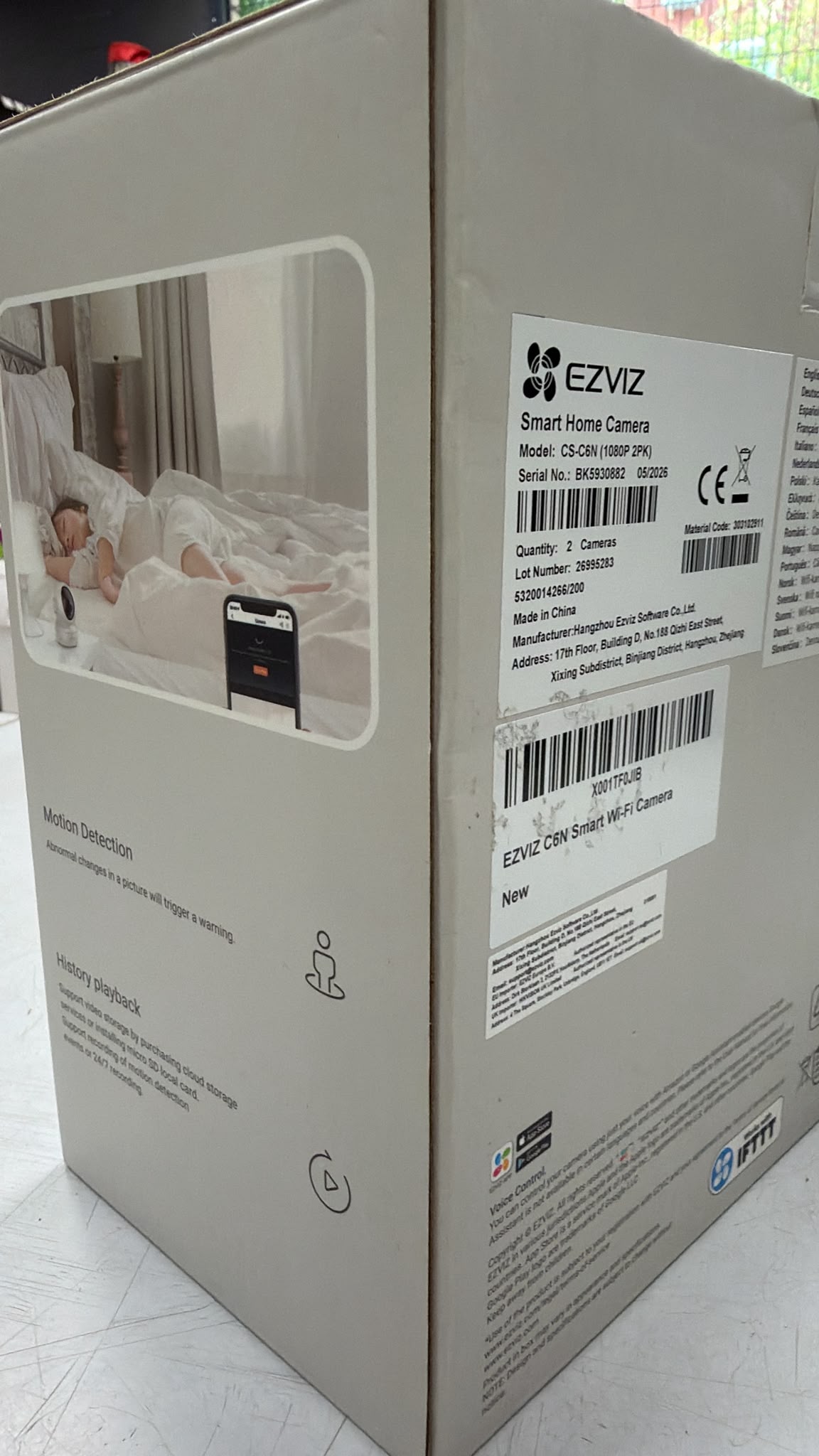 KIT CAMARA DE VIGILANCIA EZVIZ C6N - Imagen 4
