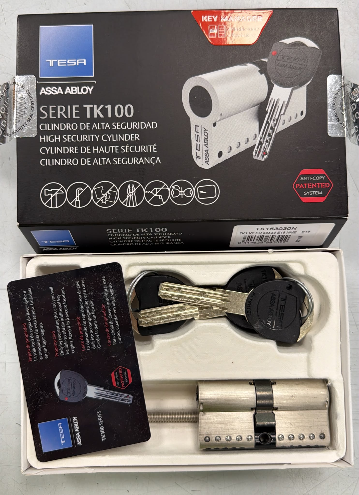 BOMBIN TESA TK100 30X30
