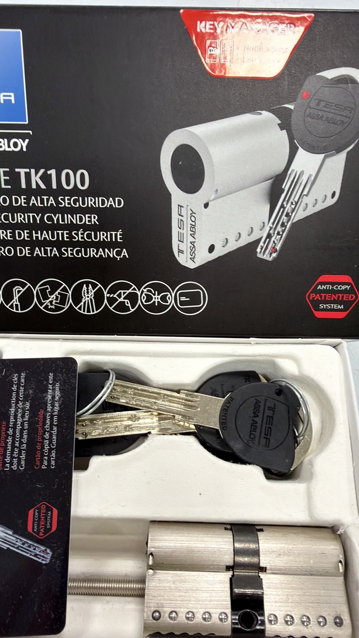 BOMBIN TESA TK100 30X30 - Imagen 2