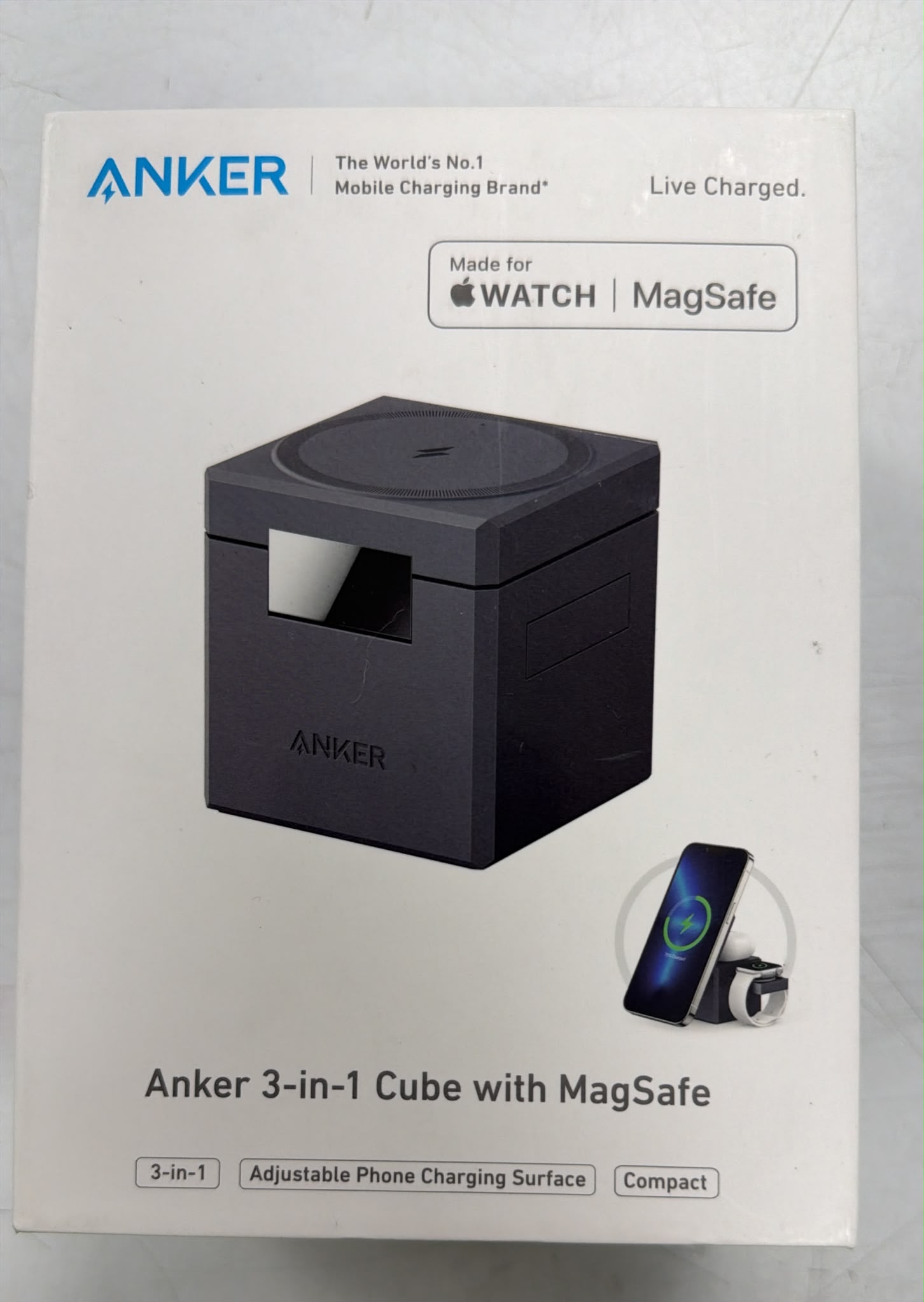 ANKER 3 IN 1 CUBO MAGSAFE