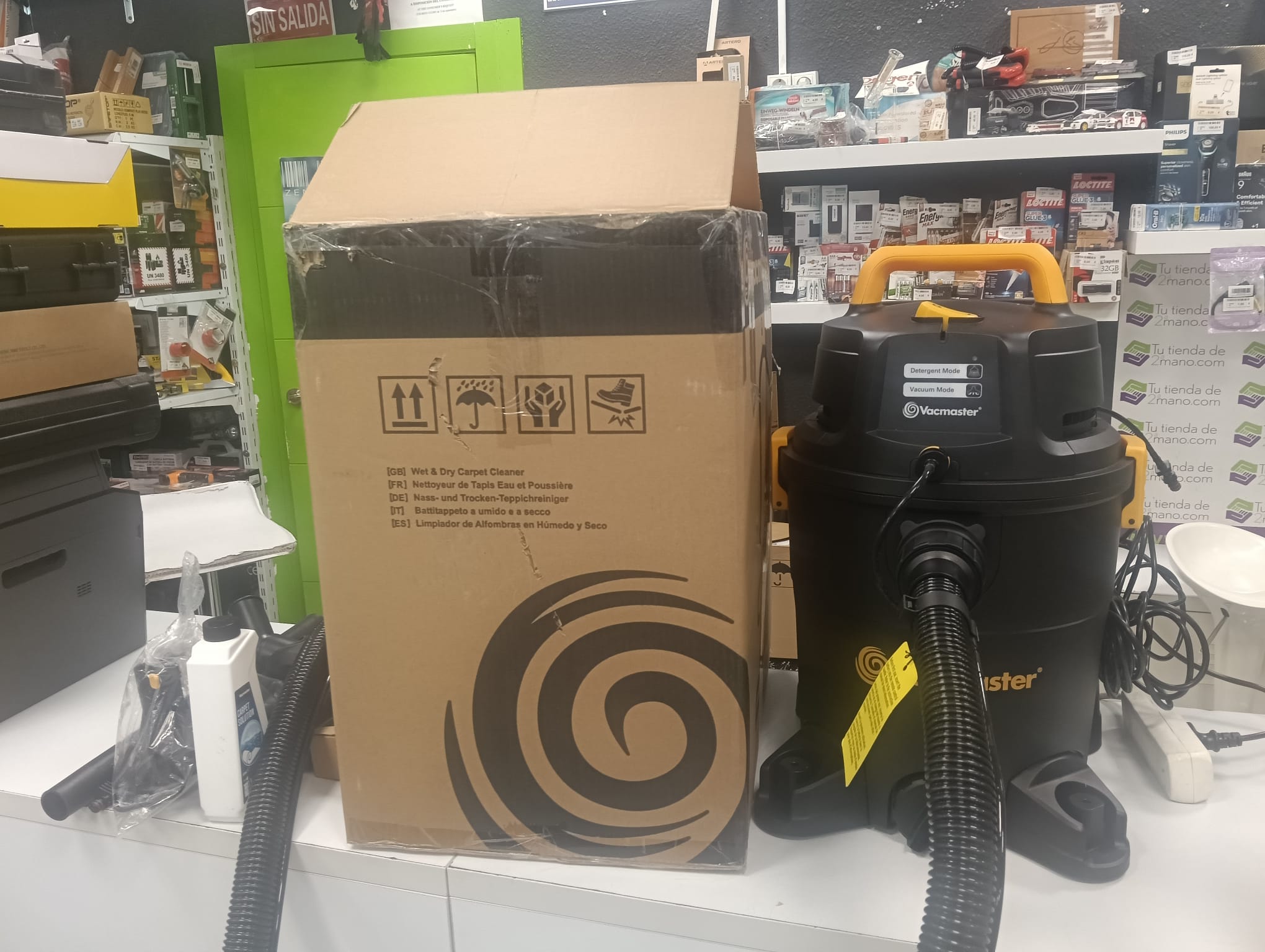 ASPIRADOR SECO/HUMERO VACMASTER WK1323PFR